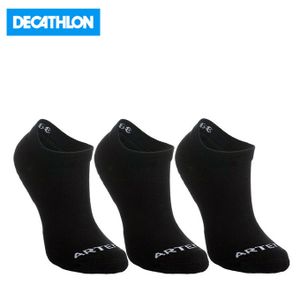 CHAUSSETTES DE SPORT ENFANT MI-HAUTES ARTENGO RS 100 BLANC LOT DE 3 -  Decathlon