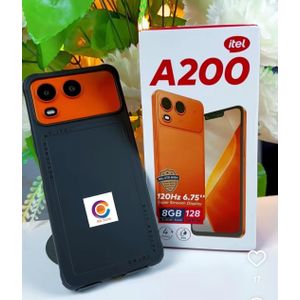 Itel A200 - 6.6 Pouces - (3+5)GB RAM + 128GB ROM - 13MP/ 5_MP - 5000mAh - TypeC o