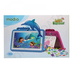 Modio M51 - Tablette Educative pour enfants avec trousse d’accessoires 4Go RAM / 128Go ROM - Ecran 7" - Wifi - Camera avant-arrière 