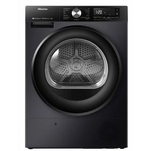 Hisense Sèche-Linge 9 Kg - DH3S902BBC - Premium Black - A++ - Connect Life - 220-240V - R290 - 600W - Inverter