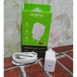 oraimo home Oraimo CHARGEUR 20W Ultra Rapide Type-C vers IPhone