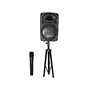 Original Super Power Sono Portable + Trépied + Micro - D12 - Noir