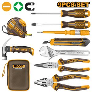 Ingco COFFRET D'OUTILS A MAIN -9PCS / HKTH20809