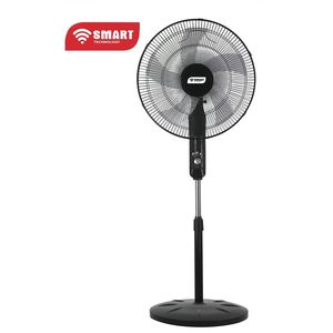 SMART TECHNOLOGY Ventilateur 18" Avec Télécommande (STV-1899RCC)-Noir-60W-5 Hélices -Garantie 1 Mois