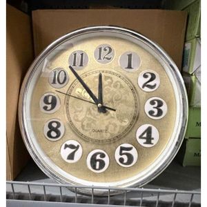 Chic Horloge Murale Ronde , Horloge Publicitaire Pour Salon Chambre