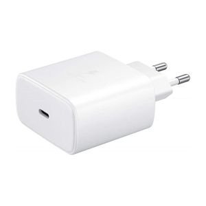 Samsung Boitier de Charge original Type C- 45 W sans câble - blanc