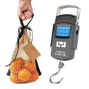 Balance électronique de 50 kg, balance industrielle lourde à suspension électronique, facile à utiliser, adaptée aux exploitations agricoles, usines, chantiers et milieux de chasse, avec fonctionnement numérique par suspension.