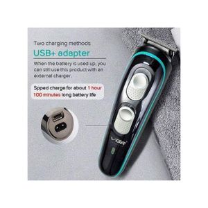 Puissant Tondeuse À Cheveux Et Barbe Rechargeable Avec USB Charge