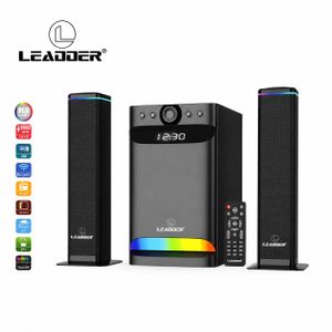 Leadder Home Cinéma - SP-201 - Bluetooth - USB - Carte Mémoire - Noir