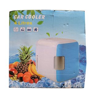 Mini-Réfrigérateur De Voiture Portable 4 Litres, 220 V Ca / 12 V Cc
