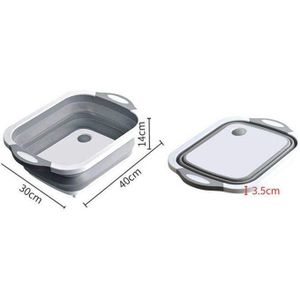 CHIC Planche à découper pliable avec égouttoir