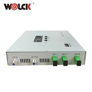 Emetteur Laser Optique Mini Fibre - 1550nm Mini Catv 2 Sorties 10mw 20dbm