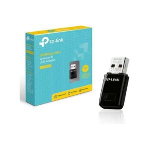 TPLink Clé USB Wifi TP-Link Nano 300Mbps - Adaptateur WiFi PC/Ordi - Plug & Play