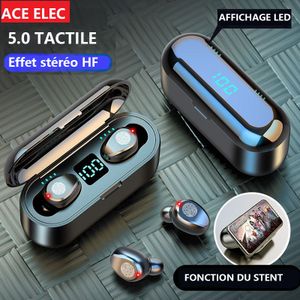 Ace Elec Écouteurs Bluetooth - Mini Pro 4 Oreillette Bluetooth