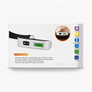 Pèse-Bagage Électronique 50 kg avec Écran LCD 
