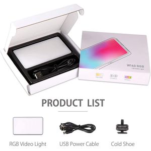 Panneau lumineux LED RGB W140 Mini ringliht (ou modèle similaire type LUXCEO/Geekman