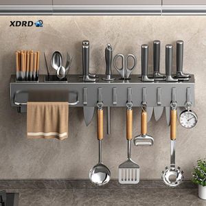 Organisateur Mural Multifonction pour Cuisine Couleur Grise