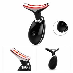 Appareil de Massage Chauffant pour Visage et Cou – Rechargeable USB