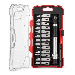 KIT SCALPEL DE PRÉCISION 13 PIÈCES : L'Outil de Découpe Ultime pour Graphisme, Maquettes et DIY - Précision Chirurgicale !