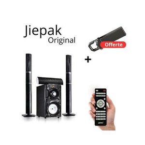 Jiepak Home Cinema 3.1 Ch - JP-C1/C2- 3 Baffles - Port Usb / HDMI / Bluetooth - Noir