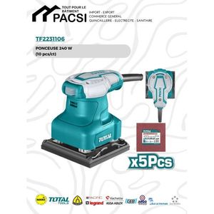 TOTAL Ponceuse 240 W TOTAL
