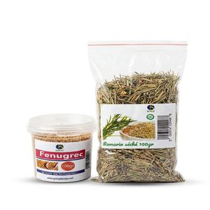 Romarin séché + graine de fenugrec