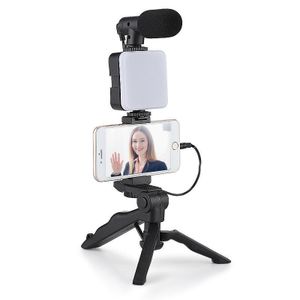  Kit Vlog Microphone et LED – Trépied de Table pour Création de Contenu