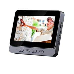 Sonnette vidéo sans fil avec interphone visuel