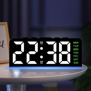 Horloge Réveil Digital LED Moderne GH 8033
