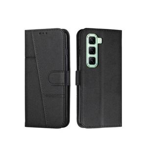 Infinix Etui A Rabat Compatible Hot 50 Pro Plus Avec Antichocs - Noir
