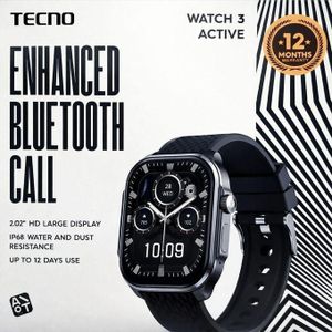 Tecno Montre connectée watch 3 active