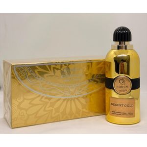 Dear Body Désert Gold Eau de parfum intense Femme bonne senteur et bon sillage note excellente