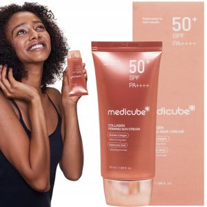 Medicube Collagen Firming Sun Cream SPF 50+ PA++++  – Crème Solaire Raffermissante au Collagène Visage 50 ml