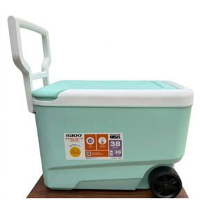Igloo Glacière à Roulettes Wheelie Cool 38 - 36 Litre Vert