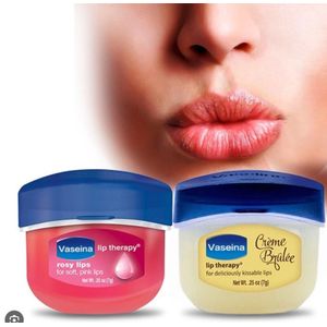 Vaseline   Baumes À Lèvres pack 2 Lip Therapy Rosy Lips 0.25Oz
