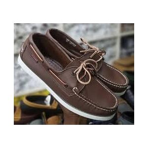 Baladeuse Tendance pour Homme - Revêtement style cuir résistant -MARON- Confort & Style