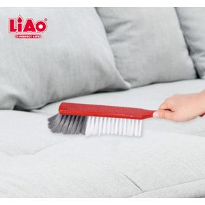 Liao Brosse à Poussière Ergonomique – Balayette à Poils Souples Haute Densité – Idéale pour Meubles, Canapés & Claviers – Design Durable 