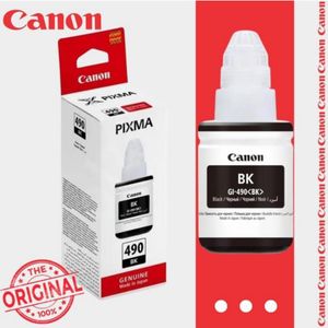 Canon Kit de recharge d’encre liquide Caanonn GI 490 Noir ORIGINAL 
