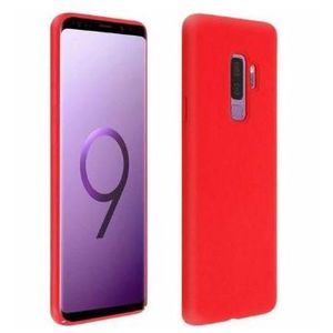 Coque Silicone Compatible Samsung Galaxy S9 Plus Avec Antichoc - ROUGE