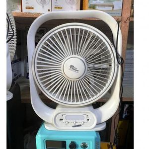 Ventilateur De Table  12V Rechargeable Avec Support