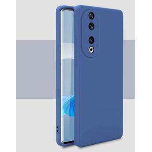 Coque En Silicone Compatible Pour Honor 90 PRO - BLEU