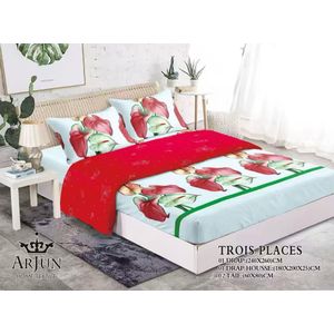 1 housse + 1 draps + 2 taies  d'oreiller hyper classe