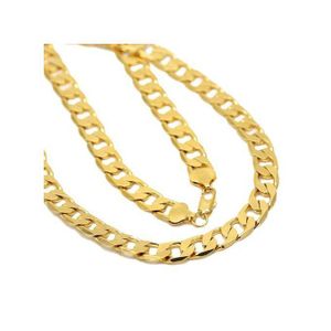 Men's Punk Stainless Steel Necklace Hip-hop Chain Cuban Brake Chain