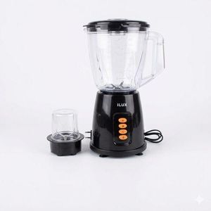 Ilux  Blender & Broyeur - 2 En 1- LX-208 - 300 W - Bol 1.8 L 