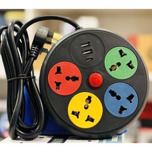 Rallonges (250 V) 2USB 1Type-C 4 Prises TG