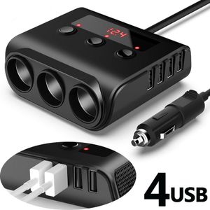 UGREEN 69W Adaptateur chargeur USB rapide pour voiture 3 ports Prise de  charge rapide pour téléphone