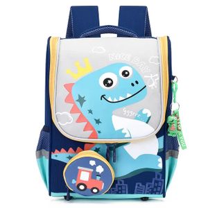 Ecolier Sac à Dos Bleu École CM, CE