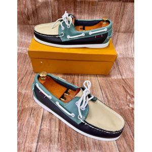 baladeuse homme en cuir-multicolore