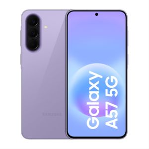 Samsung GALAXY A57 5G - 6,7" - 256GO ROM - 8GO RAM - (50+12+5)MP - 2 SIM - 5000 MAH - Awesome Lilac