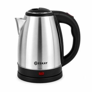 Bouilloire électrique en acier inoxydable 2 L avec tasse offerte